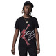 Jordan Kids Halftone Flight Logo Tee "Schwarz"