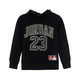 Jordan Kids HBR Logo 23 Fleece Pullover Hoodie "Black Gold"