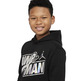 JDB für Kinder Jumpman X Nike Iridescent Hoodie "Black"