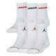 Jordan Kids JHB Legend Crew 6 PPack Socken "White"