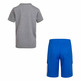 Konjunktiv Jordanien Kinder Springen Air Tee + Kurz "Grey-Blue"