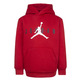 Jordan Kinder Jumpman Logo Nachhaltige Hoodie "Gym Red"