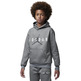 Jordan Kinder Jumpman Logo Nachhaltige Hoodie "Smoke Grey"