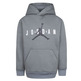 Jordan Kinder Jumpman Logo Nachhaltige Hoodie "Smoke Grey"