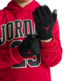 Jordan Kids Pom-Pon Mütze und Handschuhe 2Piece Set "Schwarz"