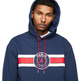 Jordan Paris Saint-Germain Herren Fleece Pullover Hoodie "Navy"