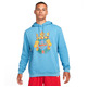 LeBron Herren Pullover Hoodie "Blue"