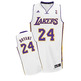 Adidas Camiseta Réplica Bryant Lakers (weiß/purple/gelb)