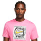 Herren Basketball T-Shirt "Pink Ball"