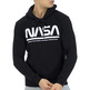 Nasa Logo Kapuzenpullover "N05H-Black"