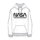 Nasa Logo Kapuzenpullover "N05H-White"