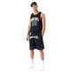 Neue Era Arch Logo Mesh Shorts "Black"