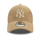 Neu Era MLB New York Yankees Cord 9FORTY Einstellbare Kappe "Beige"