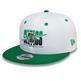 Neu Era NBA Boston Celtics Crown White 9FIFTY Snapback Cap