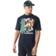 Neue Era NBA Boston Celtics Flame Print Oversized T-Shirt