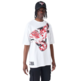 Neu Era NBA Chicago Bulls All Over Print Infill Überdimensionales T-Shirt