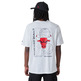 New Era NBA Chicago Bulls Basketball Graphic Tee "White"