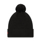 Neue Ära NBA Chicago Bulls Bobble Beanie Pompom "Schwarz"