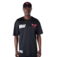 New Era NBA Chicago Bulls Graphic Mesh T-Shirt "Black"