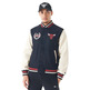 Neue Era NBA Chicago Bulls INJ Lifestyle Varsity Jacke "Schwarz "