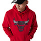 Neu Era NBA Chicago Bulls Logo Outline Pollover Hoodie "Red"