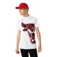 Neu Era NBA Chicago Bulls Öl Slick Infill Logo T-Shirt