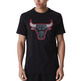 Neu Era NBA Chicago Bulls Outline Tee "Schwarz"