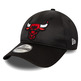 Neu Era NBA Chicago Bulls Satin 9TWENTY Einstellbare Kappe