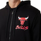 Neu Era NBA Chicago Bulls Script Logo FZ Hoodie "Schwarz"