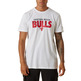 Neu Era NBA Chicago Bulls Wordmark Court Infill T-Shirt "White"