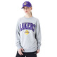 Neu Era NBA L.A Lakers Arch Graphic Oversized Crew Neck Sweatshirt