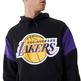 Neu Era NBA L.A. Lakers Colour Block Überdimensionierte Hoodie