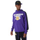 Neu Era NBA L.A. Lakers Cut und Sew überdimensional Hoodie