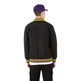 Neue Era NBA L.A Lakers Patch Logo Bomber Jacke "Black"