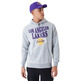 Neu Era NBA L.A. Lakers Script Oversized Pullover Hoodie "Grey"