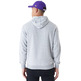 Neu Era NBA L.A. Lakers Script Oversized Pullover Hoodie "Grey"