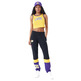 Neu Era NBA L.A. LAkers Frauen Farbe Block Joggers