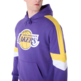 New Era NBA LA Lakers Colour Block Oversized Pullover Hoodie