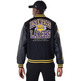 Neu Era NBA LA Lakers Patch Varsity Jacke "Schwarz "