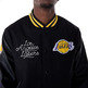 Neu Era NBA LA Lakers Patch Varsity Jacke "Schwarz "