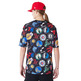 Neues Era NBA Logo Team Alle Over Print Mesh Oversized T-Shirt