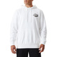 New Era NBA Los Angeles Lakers Metallic Hoodie "White-Silver"