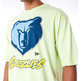 Neu Era NBA Memphis Grizzlies Wordmark Pastel Green Oversized T-Shirt