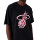 Neu Era NBA Miami Heat Infill Logo übergroßen Tee