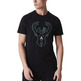 Neu Era NBA Milwaukee Bucks Outline Tee "Schwarz"