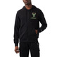 Neu Era NBA Milwaukee Bucks Script Logo FZ Hoodie "Black"