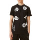 Neu Era NBA Multi Team Logo T-Shirt "Black "