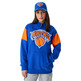 New Era NBA New York Knicks Farbe Block überdimensional Hoodie