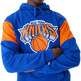 New Era NBA New York Knicks Farbe Block überdimensional Hoodie