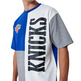 New Era NBA New York Knicks schneiden und sähen überdimensionale Tee